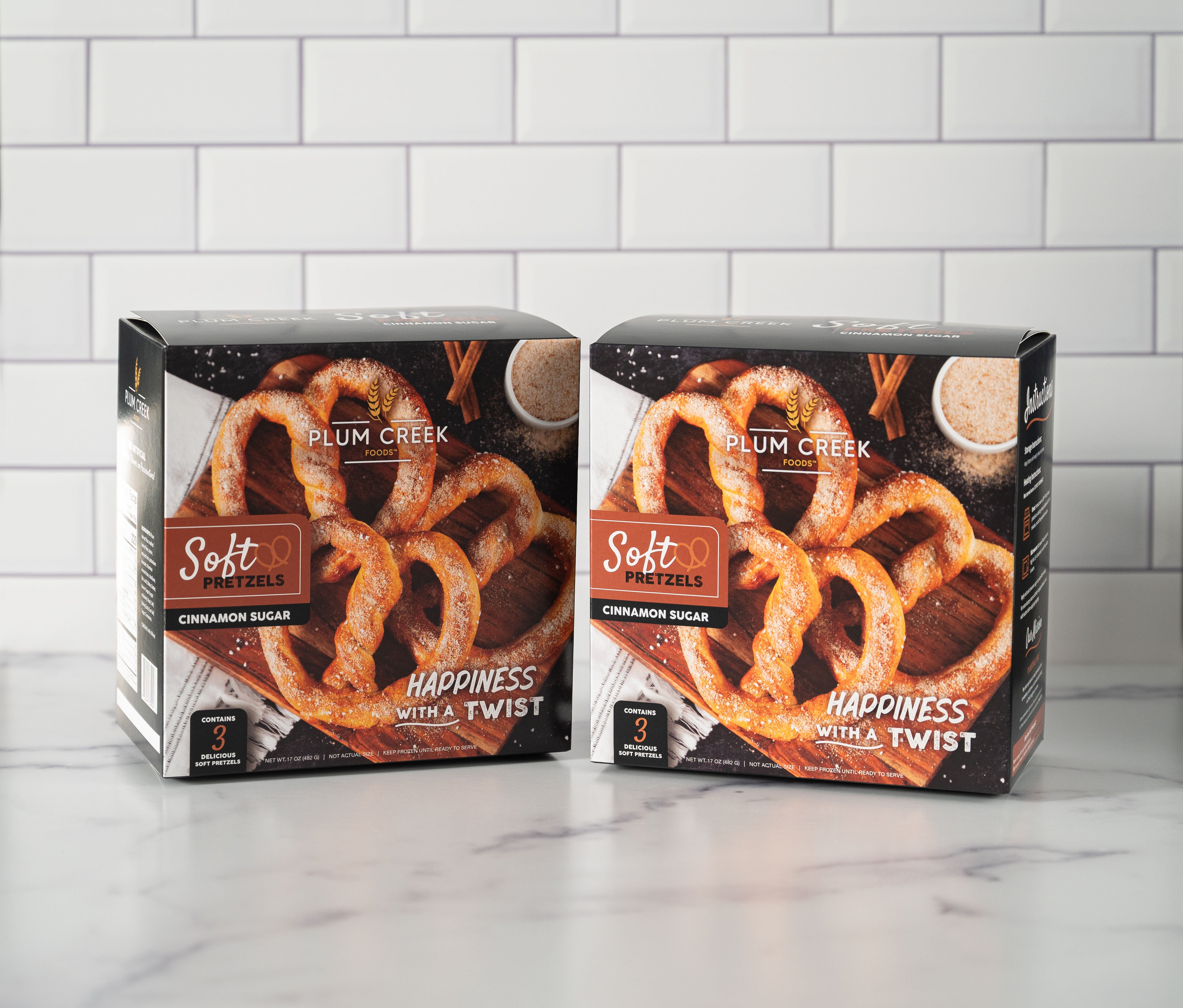 Plum Creek Frozen Cinnamon Sugar Soft Pretzels | Plum Creek Farm